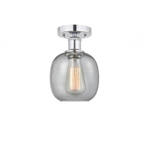 Belfast - 1 Light - 6 inch - Polished Chrome - Semi-Flush Mount (3442|616-1F-PC-G104)