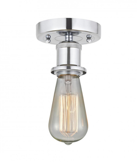 Bare Bulb - 1 Light - 2 inch - Polished Chrome - Semi-Flush Mount (3442|616-1F-PC)
