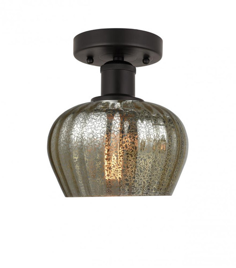 Fenton - 1 Light - 7 inch - Oil Rubbed Bronze - Semi-Flush Mount (3442|616-1F-OB-G96)