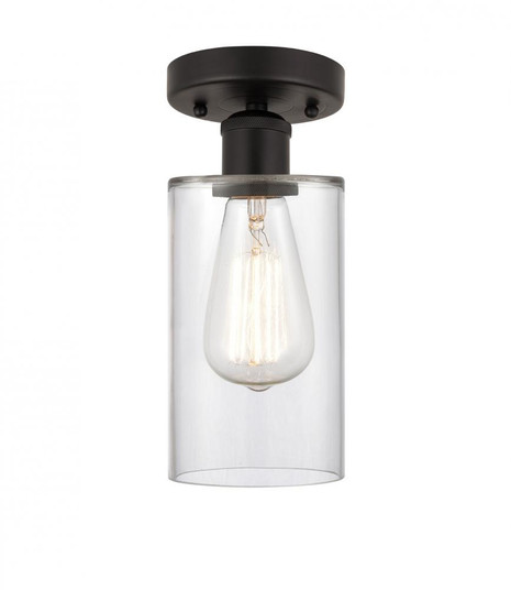 Clymer - 1 Light - 4 inch - Oil Rubbed Bronze - Semi-Flush Mount (3442|616-1F-OB-G802)