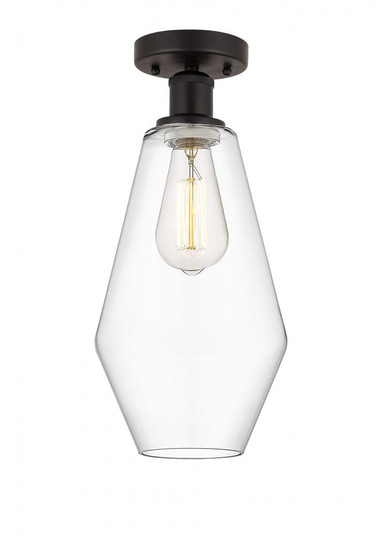 Cindyrella - 1 Light - 7 inch - Oil Rubbed Bronze - Semi-Flush Mount (3442|616-1F-OB-G652-7)