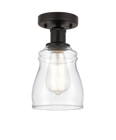 Ellery - 1 Light - 5 inch - Oil Rubbed Bronze - Semi-Flush Mount (3442|616-1F-OB-G392)