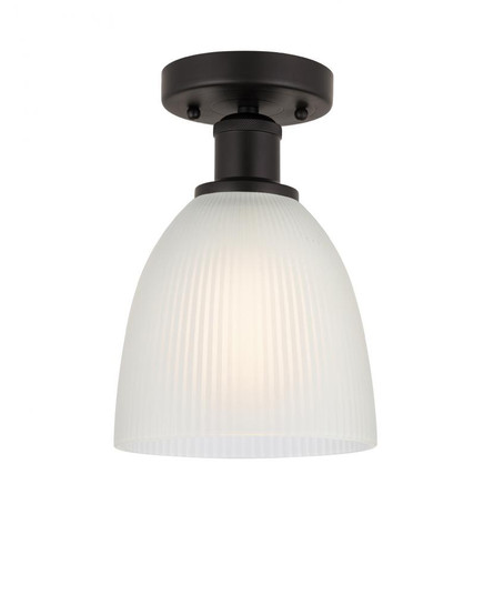 Castile - 1 Light - 6 inch - Oil Rubbed Bronze - Semi-Flush Mount (3442|616-1F-OB-G381)
