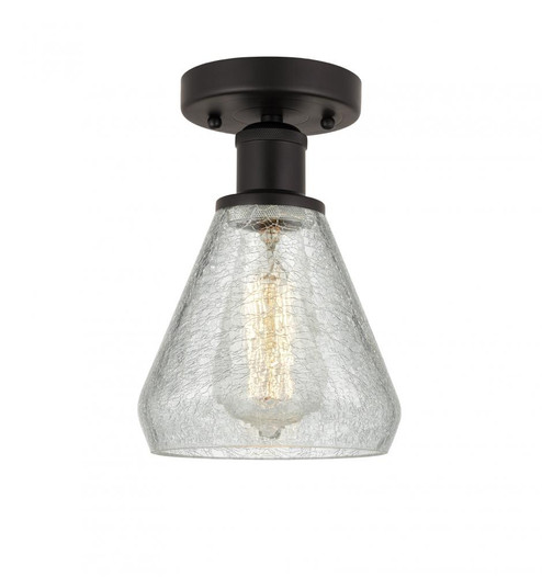 Conesus - 1 Light - 6 inch - Oil Rubbed Bronze - Semi-Flush Mount (3442|616-1F-OB-G275)