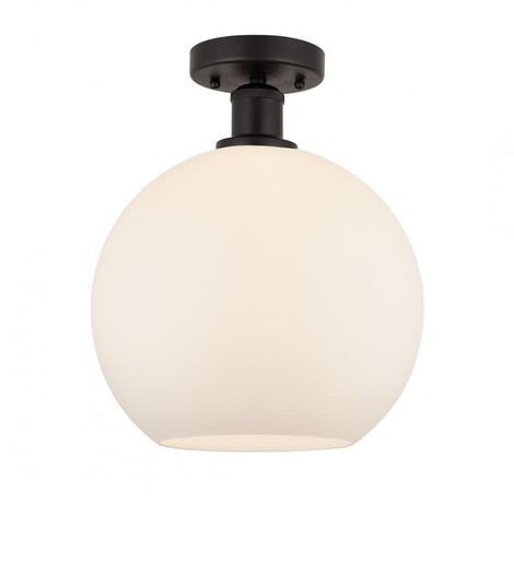 Athens - 1 Light - 10 inch - Oil Rubbed Bronze - Semi-Flush Mount (3442|616-1F-OB-G121-10)
