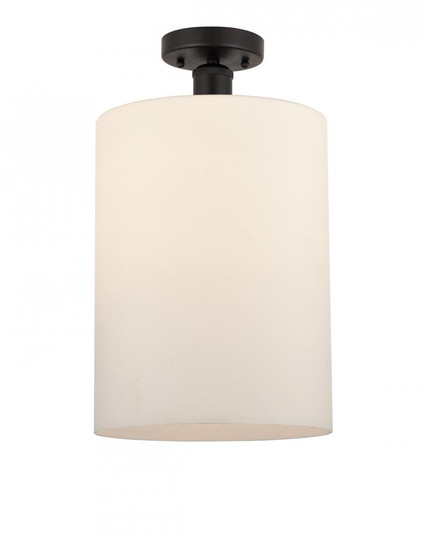Cobbleskill - 1 Light - 9 inch - Oil Rubbed Bronze - Semi-Flush Mount (3442|616-1F-OB-G111-L)