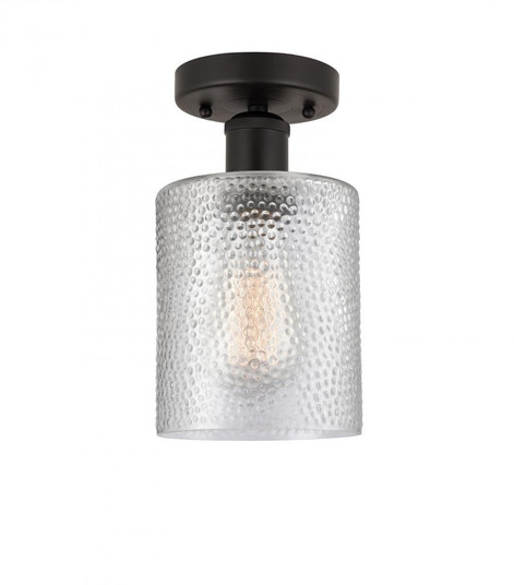 Cobbleskill - 1 Light - 5 inch - Oil Rubbed Bronze - Semi-Flush Mount (3442|616-1F-OB-G112)