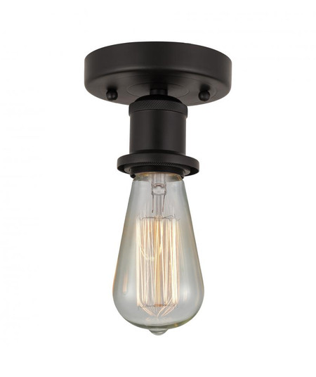 Bare Bulb - 1 Light - 2 inch - Oil Rubbed Bronze - Semi-Flush Mount (3442|616-1F-OB)