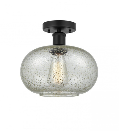 Gorham - 1 Light - 10 inch - Matte Black - Semi-Flush Mount (3442|616-1F-BK-G249)