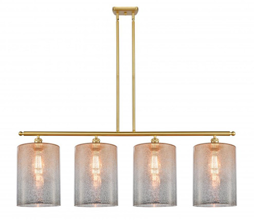 Cobbleskill - 4 Light - 48 inch - Satin Gold - Stem hung - Island Light (3442|516-4I-SG-G116-L)