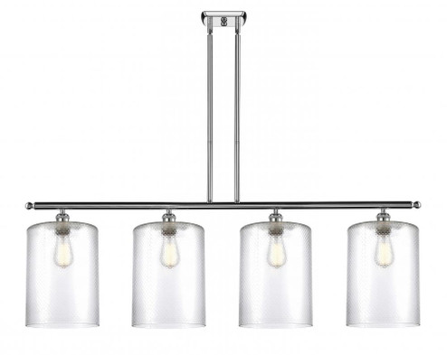 Cobbleskill - 4 Light - 48 inch - Polished Chrome - Stem hung - Island Light (3442|516-4I-PC-G112-L)