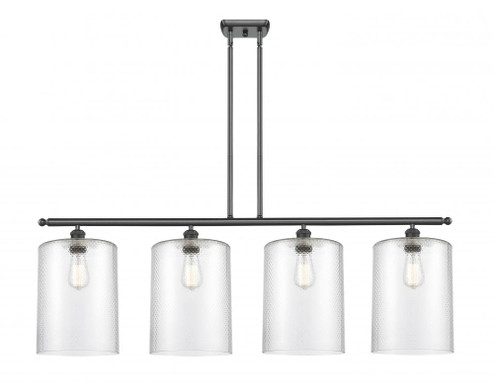 Cobbleskill - 4 Light - 48 inch - Matte Black - Cord hung - Island Light (3442|516-4I-BK-G112-L)