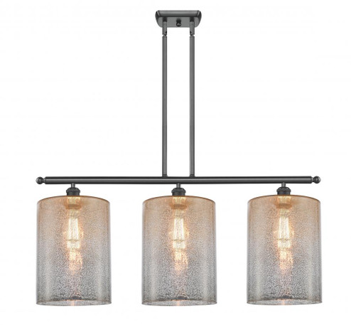 Cobbleskill - 3 Light - 36 inch - Matte Black - Stem hung - Island Light (3442|516-3I-BK-G116-L)