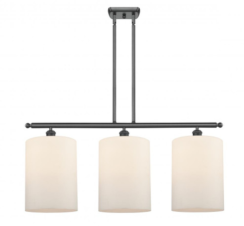Cobbleskill - 3 Light - 36 inch - Matte Black - Stem hung - Island Light (3442|516-3I-BK-G111-L)