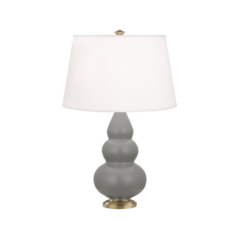 Matte Smokey Taupe Small Triple Gourd Accent Lamp (237|MST30)
