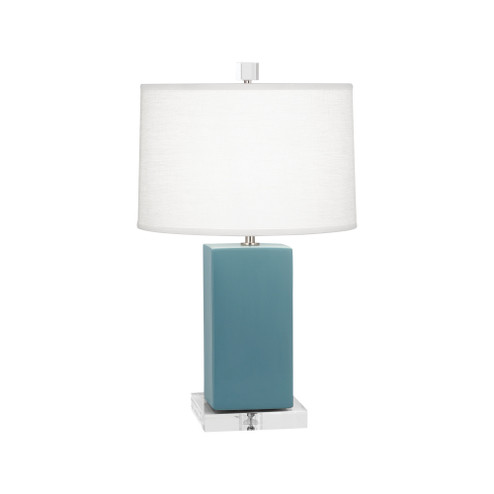 Matte Steel Blue Small Harvey Accent Lamp (237|MOB90)
