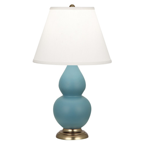 Matte Steel Blue Small Double Gourd Accent Lamp (237|MOB50)