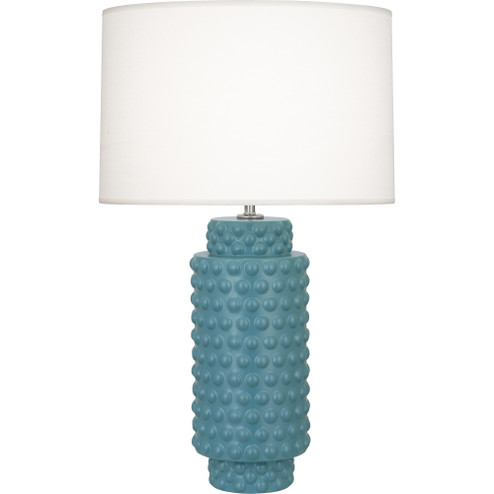 Matte Steel Blue Dolly Table Lamp (237|MOB08)
