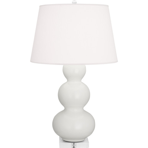 Matte Lily Triple Gourd Table Lamp (237|MLY43)