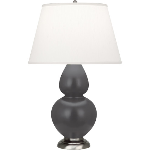 Matte Ash Double Gourd Table Lamp (237|MCR59)