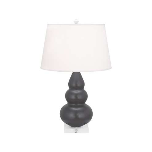 Matte Ash Small Triple Gourd Accent Lamp (237|MCR33)