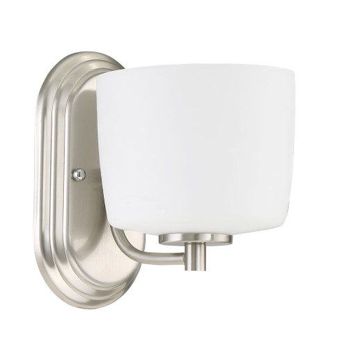 Clarendon 1 Light Wall Sconce in Brushed Polished Nickel (20|43501-BNK)