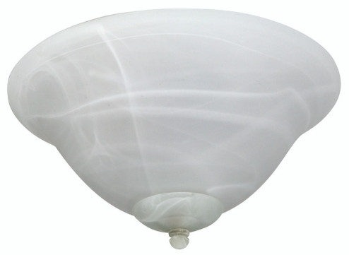 White Swirl Glass w/2x9w LED (20|LKE60-LED)