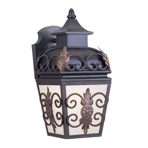 1 Light Bronze Outdoor Wall Lantern (108|2191-07)