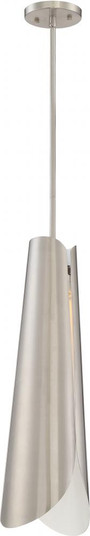 Thorn - Large LED Pendant; Brushed Nickel / White Accent Finish (81|62/842)
