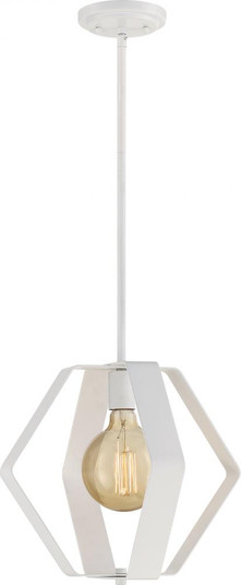 Zen - 1 Light 14'' Pendant - White Finish (81|60/6396)