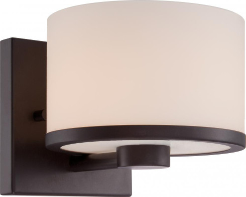 Celine - 1 Light Vanity with Satin White Glass - Venetian Bronze Finish (81|60/5571)