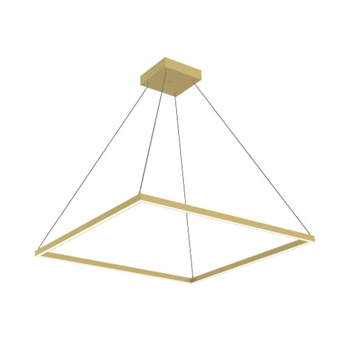 Piazza 36-in Brushed Gold LED Pendant (461|PD88136-BG)