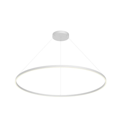 Cerchio 60-in White LED Pendant (461|PD87760-WH)