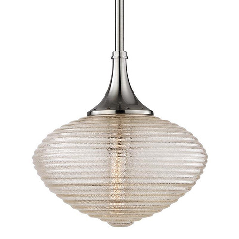 1 LIGHT PENDANT W/ BRASS MESH (57|1926-SN)