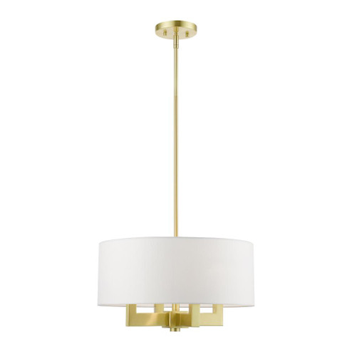4 Light Satin Brass Pendant Chandelier (108|48784-12)