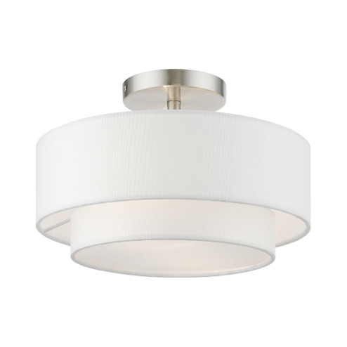 2 Light Brushed Nickel Semi-Flush (108|47151-91)