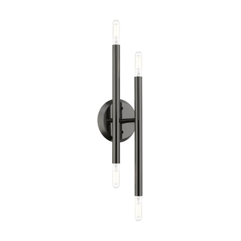 4 Light Black Chrome ADA Sconce (108|46771-46)