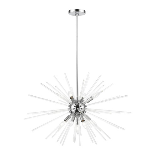 9 Light Polished Chrome Large Pendant Chandelier (108|41255-05)