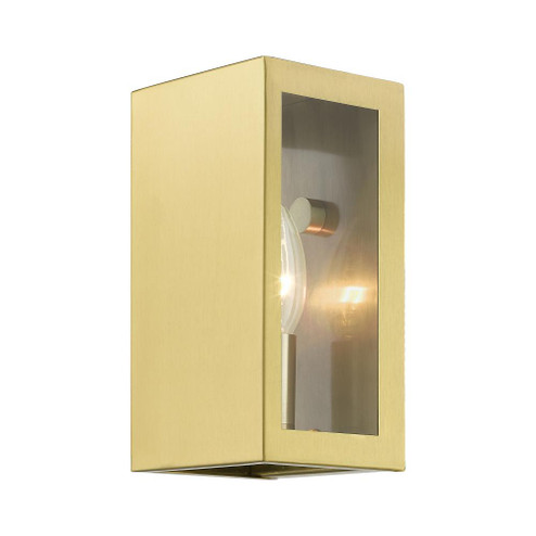 1 Light Satin Gold Outdoor ADA Small Sconce (108|29121-32)