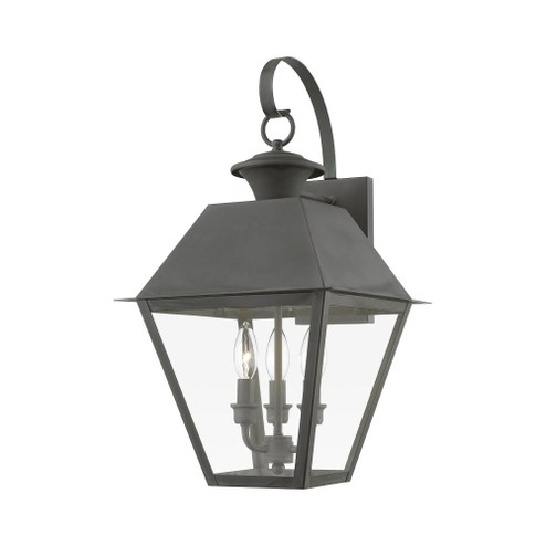 3 Light Charcoal Outdoor Large Wall Lantern (108|27218-61)