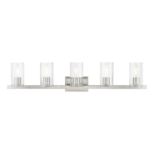 5 Light Brushed Nickel Vanity Sconce (108|18035-91)