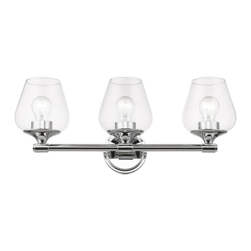 3 Light Polished Chrome Vanity Sconce (108|17473-05)