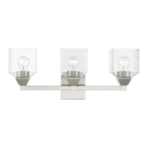 3 Light Brushed Nickel Vanity Sconce (108|16773-91)