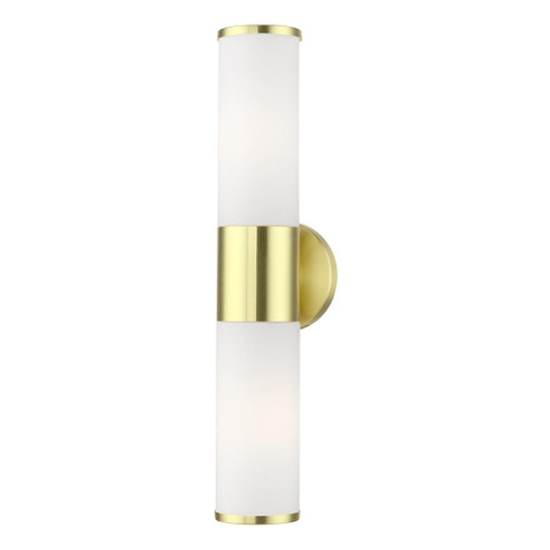 2 Light Satin Brass ADA Vanity Sconce (108|16562-12)