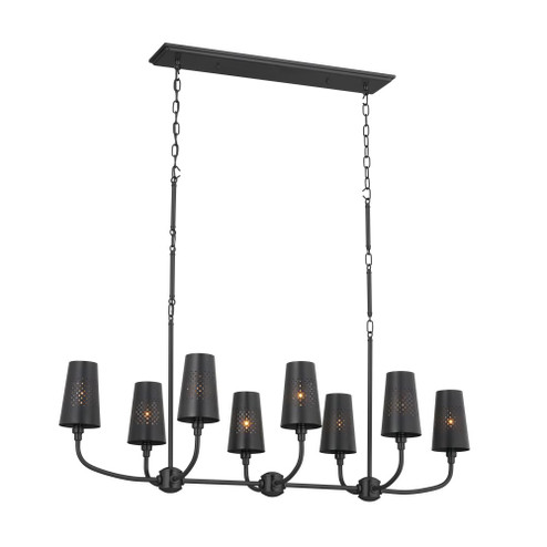 Linear Chandelier 8Lt (10687|52510BK)