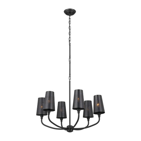 Chandelier 6Lt (10687|52508BK)