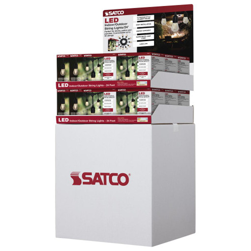 Display Unit Containing 10 pieces of S8020; 12 Watt; S14 LED; 2700K; E26; 80 CRI (27|D2110)