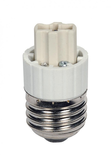E26 To G9 Extender; White Finish; 1-1/8'' Overall Extension; 500W; 250V (27|80/2161)