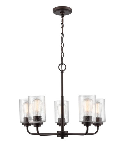 Moven 5-Light Chandelier Ceiling Light Rubbed Bronze (670|9605-RBZ)