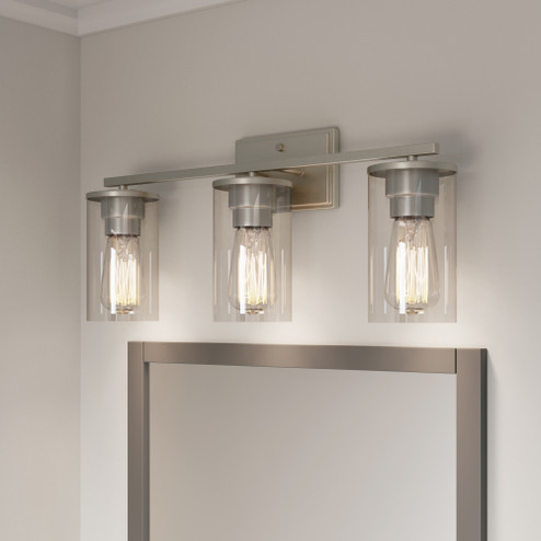 Verlana 3-Light Vanity Brushed Nickel (670|2703-BN)